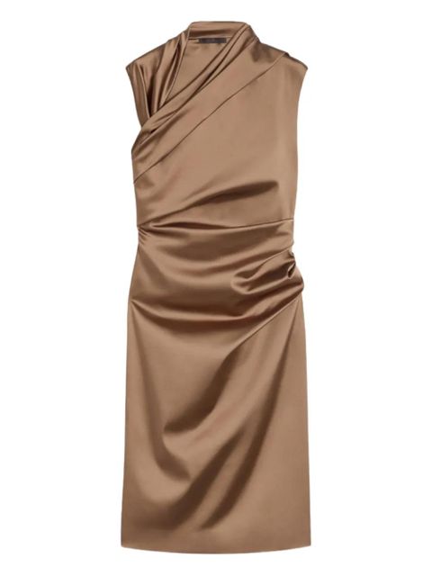 Max Mara Cantico draped midi dress - Brown - zdjęcie produktu nr 1
