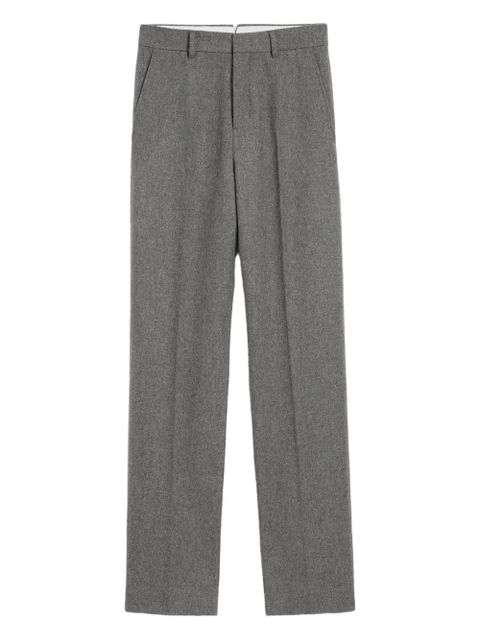 AMI Paris wool large-fit trousers - Grey - zdjęcie produktu nr 1