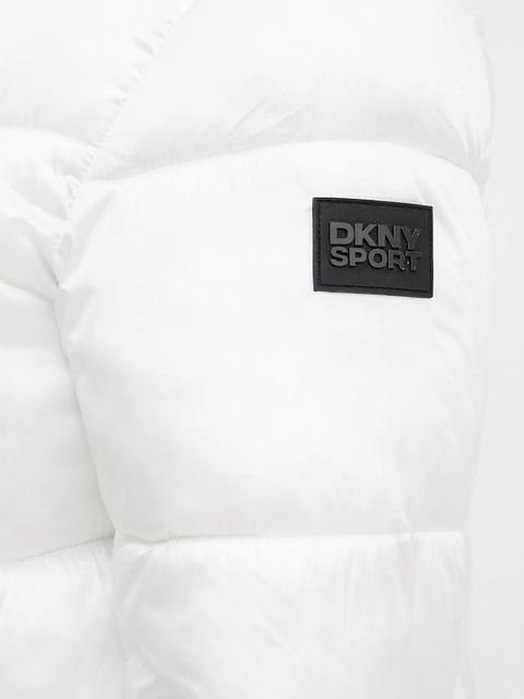 Dkny kurtka OTW - PUFFERS kolor biały zimowa DP5J9623