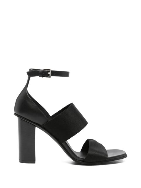 Max Mara Masode buckle-fastening block-heel sandals - Black - zdjęcie produktu nr 1
