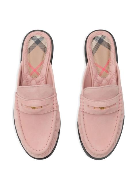 Burberry leather mules - Pink
