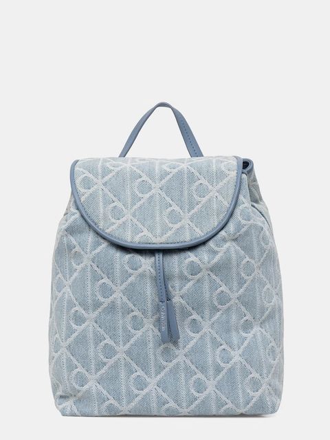 Calvin Klein plecak miejski damski jeansowy - zdjęcie produktu nr 1