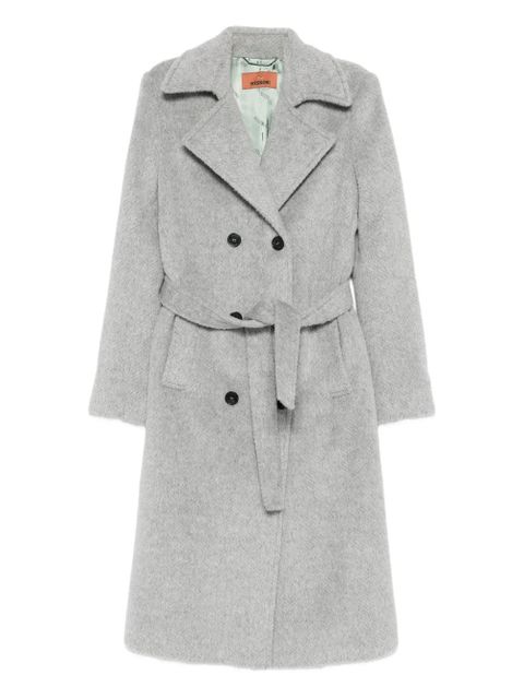 Missoni double-breasted belted coat - Grey - zdjęcie produktu nr 1