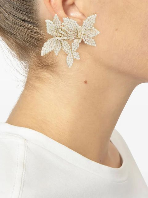 ISABEL MARANT Loli asymmetric earrings - Neutrals