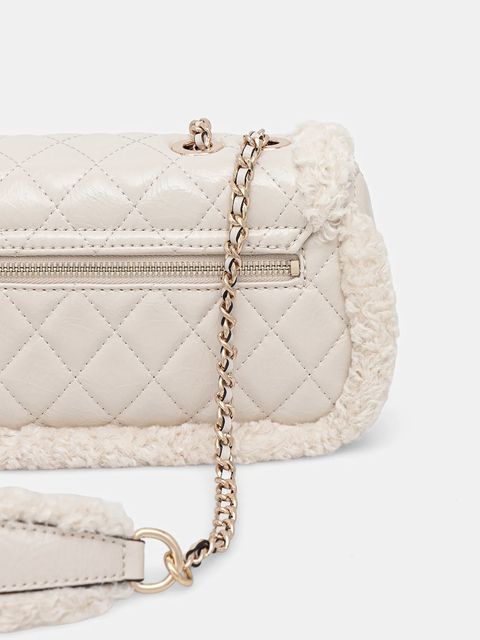 Guess torebka CRISTI kolor beżowy HWTG81 39210