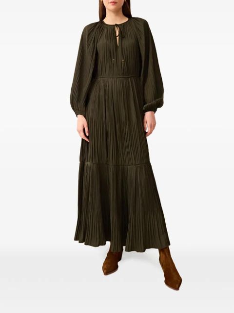 Marie Oliver Perrin pleated dress - Green - zdjęcie produktu nr 2