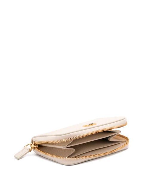 Valentino Garavani logo-detail wallet - Neutrals