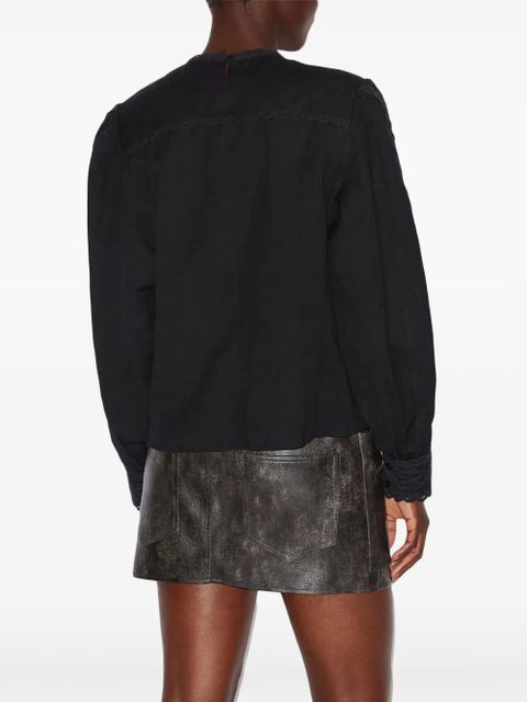 MARANT ÉTOILE Valmira top - Black