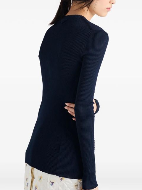 Prada cotton cardigan - Blue
