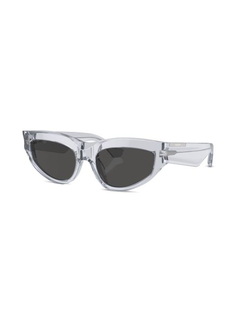 Burberry Eyewear transparent cat-eye sunglasses - Grey