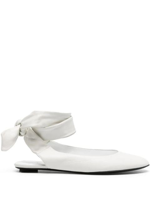 The Attico Cloe ballerina shoes - White - zdjęcie produktu nr 1