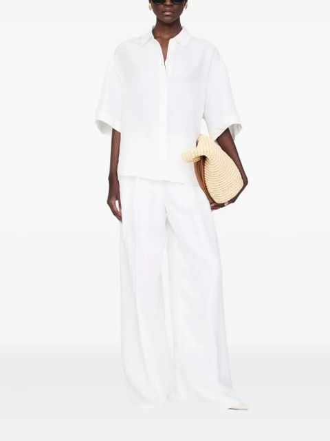 ANINE BING Lou trousers - White