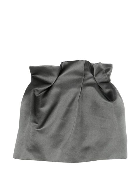 Magda Butrym gathered mini skirt - Grey - zdjęcie produktu nr 1