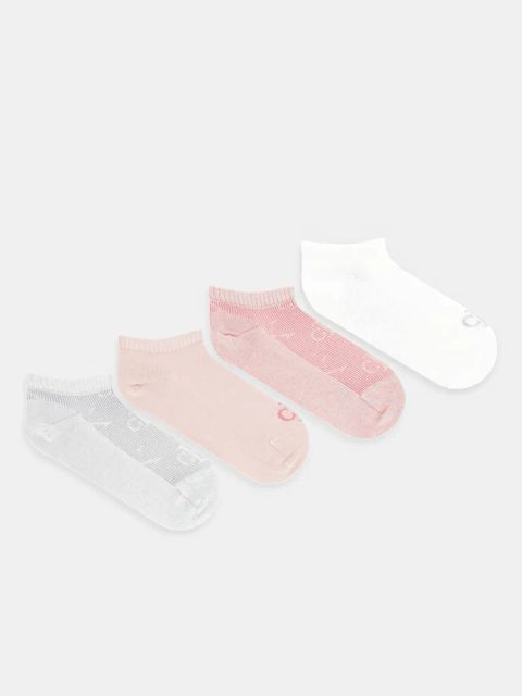 Calvin Klein Jeans skarpetki 4-pack damskie kolor różowy 701235871