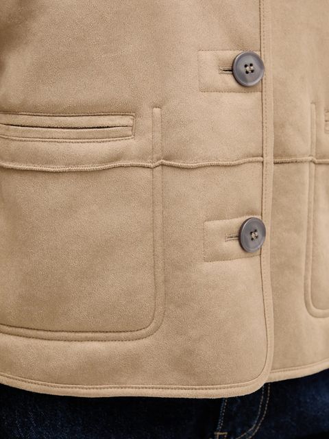 United Colors of Benetton kurtka kolor beżowy przejściowa 2W8EDN08Q