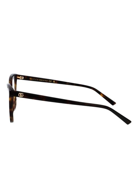 Gucci Eyewear GG1995O logo glasses - Brown