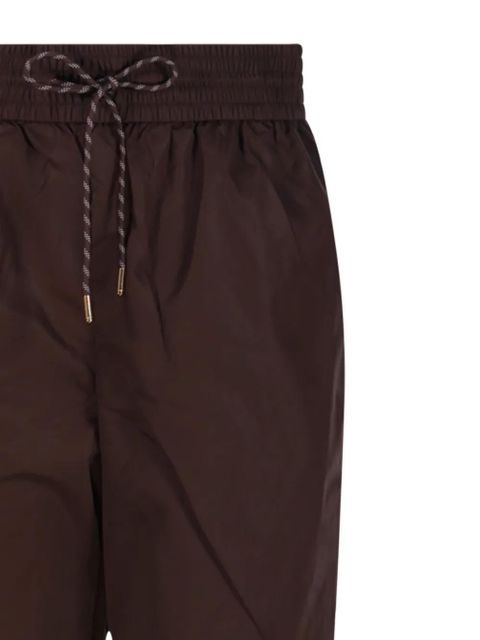 ZIMMERMANN drawstring elasticated-cuff track pants - Brown