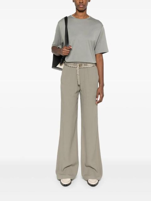 AMI Paris drawstring palazzo pants - Neutrals - zdjęcie produktu nr 2