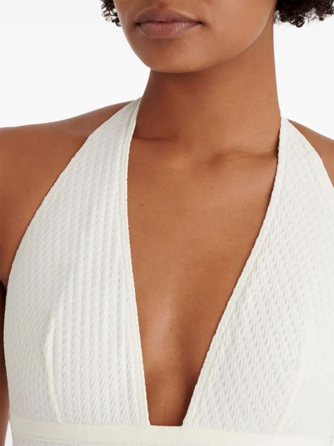 ERES Paillette swimsuit - White