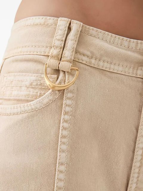 Aje contrast wide leg jeans - Neutrals