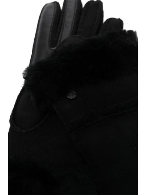 UGG logo plaque gloves - Black - zdjęcie produktu nr 2