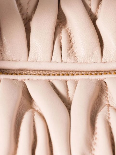 Miu Miu mini Wander matelassé tote bag - Pink