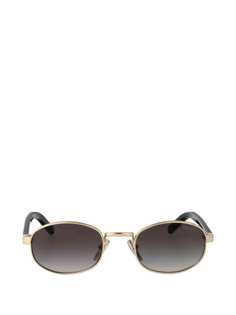 Prada oval-frame sunglasses - Gold - zdjęcie produktu nr 1