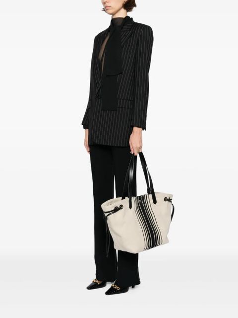 TOM FORD striped jacquard tote bag - Neutrals - zdjęcie produktu nr 2