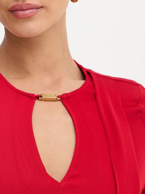 Marciano by Guess bluzka ANITA damska kolor czerwony gładka 5YGH14 7356A