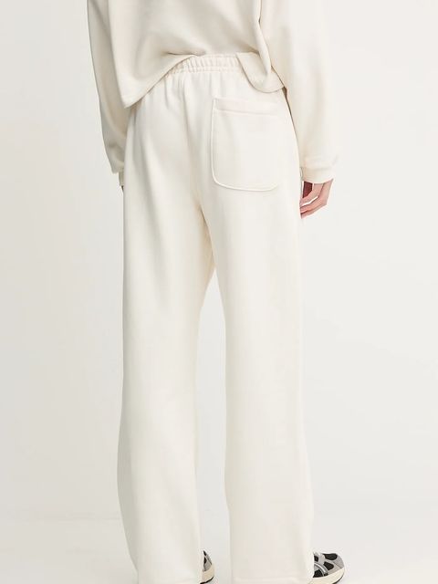 The North Face spodnie dresowe Redbox damskie kolor beżowy gładkie NF0A8EG2QLI1