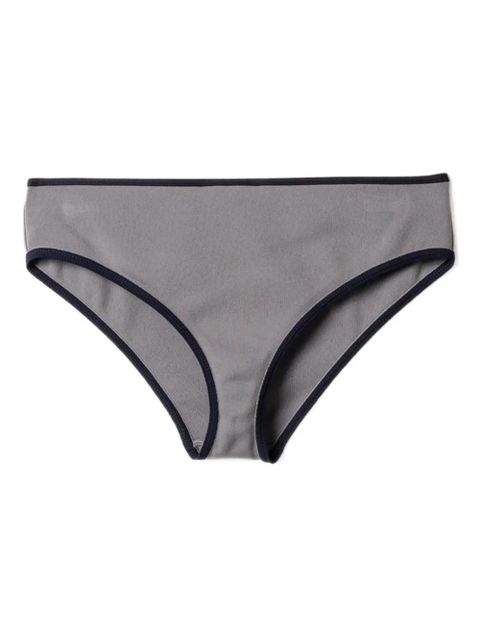 Miu Miu two-tone bikini bottoms - F0MZQ Grey