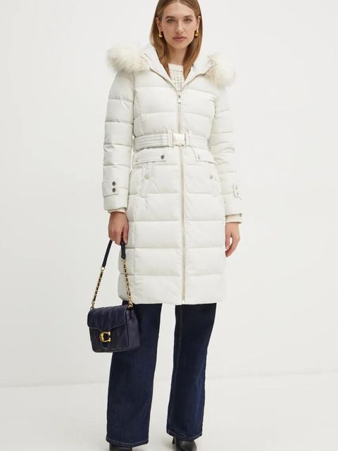 Morgan kurtka puchowa GARENA damska kolor beżowy zimowa GARENA - zdjęcie produktu nr 2