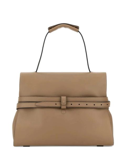 Moschino belted leather shoulder bag - Neutrals - zdjęcie produktu nr 2
