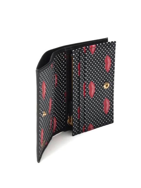 Prada small Saffiano leather wallet - Black