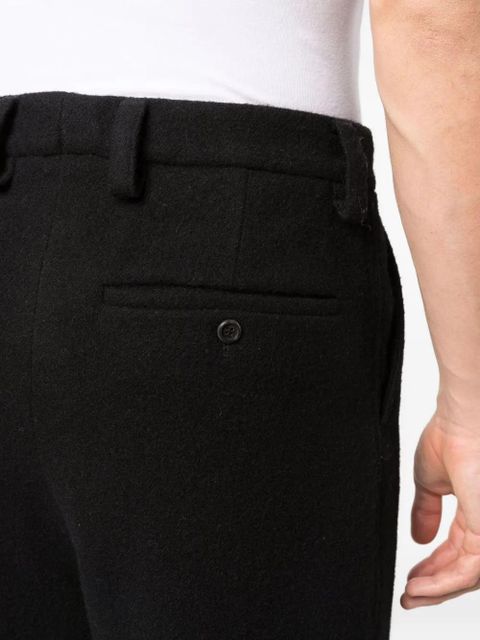 AMI Paris high-waisted trousers - Black