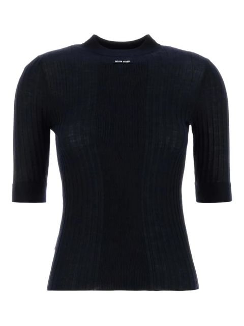 Miu Miu virgin wool top - Blue - zdjęcie produktu nr 1