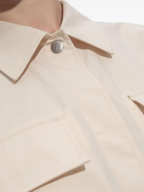 Jil Sander patch pocket shirt - Neutrals
