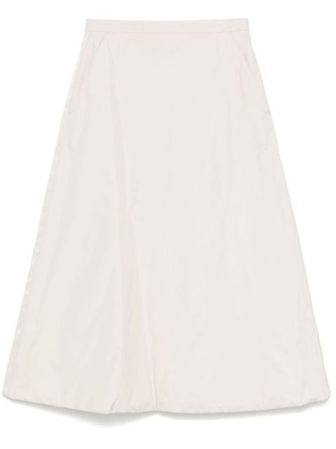 Moncler padded midi skirt - Neutrals