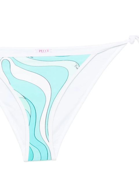 PUCCI low-rise bikini bottoms - Blue - zdjęcie produktu nr 2