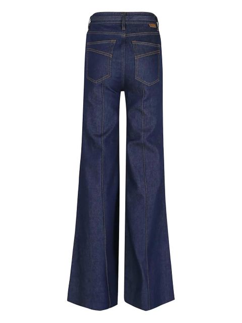 ZIMMERMANN belted-embellishment panel denim jeans - Blue - zdjęcie produktu nr 2