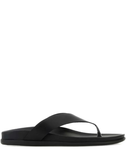 Ancient Greek Sandals Charys leather flat sandals - Black - zdjęcie produktu nr 1