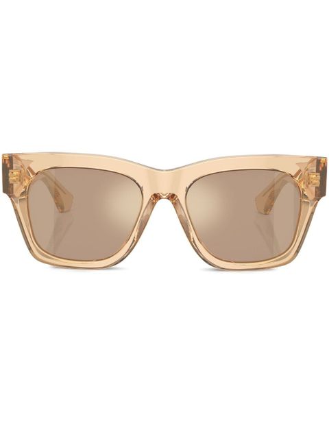 Burberry Eyewear transparent wayfarer-frame sunglasses - Neutrals - zdjęcie produktu nr 1