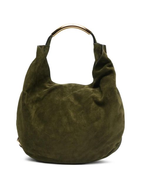 Moschino logo leather shoulder bag - Green - zdjęcie produktu nr 1