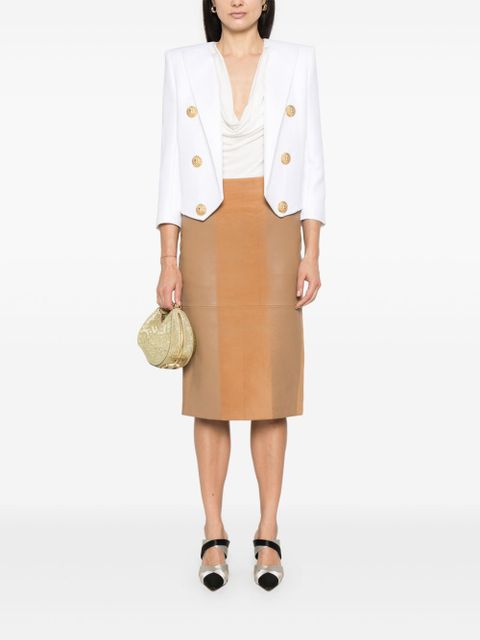 Balmain textured blazer - White - zdjęcie produktu nr 2