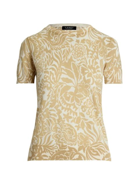Lauren Ralph Lauren floral print top - Neutrals