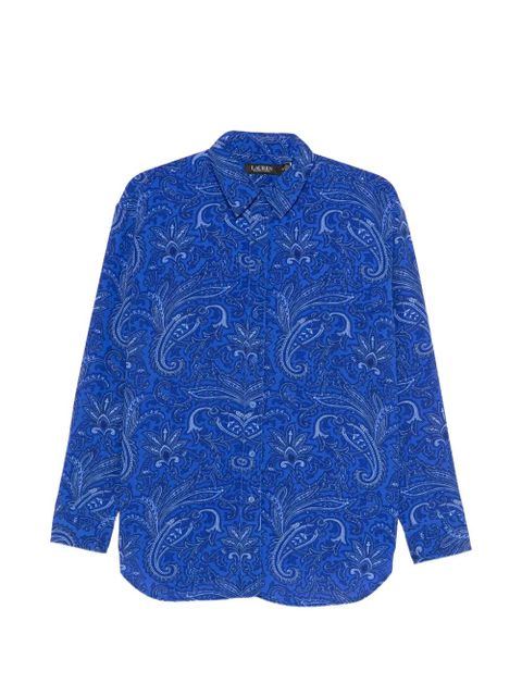 Lauren Ralph Lauren paisley button-up shirt - Blue - zdjęcie produktu nr 1