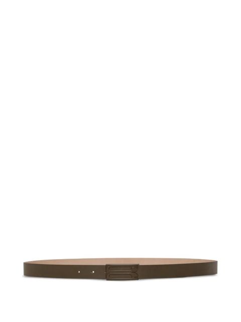 Victoria Beckham buckle-logo belt - Green - zdjęcie produktu nr 1