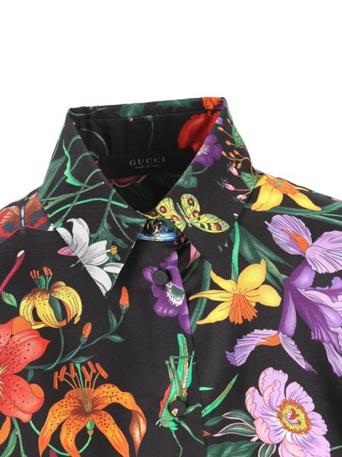 Gucci printed shirt - Black