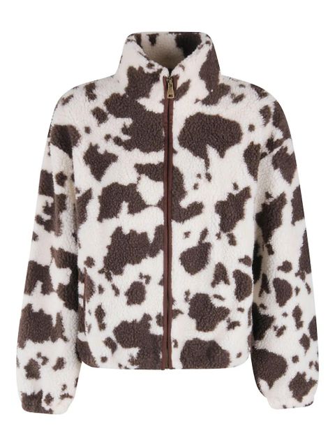 MC2 Saint Barth Bercy cow skin-print jacket - White - zdjęcie produktu nr 1