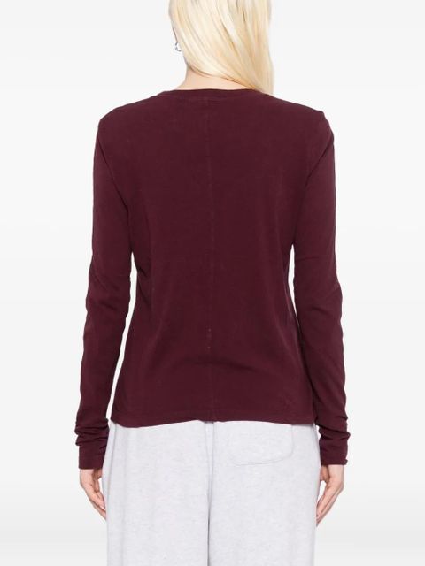 American Vintage Gamipy long-sleeves top - Red